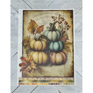 Grand Pumpkin Rice Paper