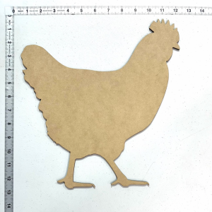 Chicken Cutout Unfinished