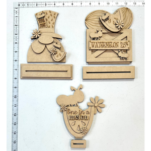 Watermelon Shelf sitter set (3 pieces)
