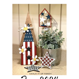 One Time Box American Birdhouse June 2024 kit NO PAINT