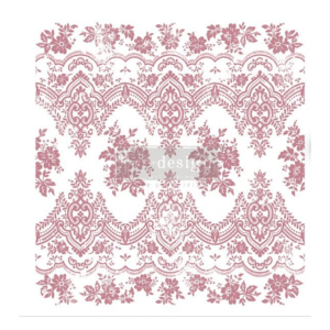 REDESIGN VINTAGE WALLPAPER CLEAR CLING STAMP – 12"×12"