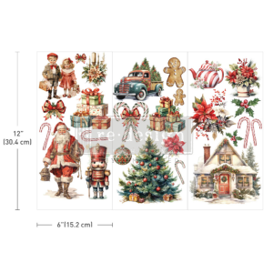 Joyful Jingles 6" x 12" Transfer