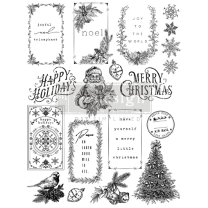Santas Helper Tags Stamp