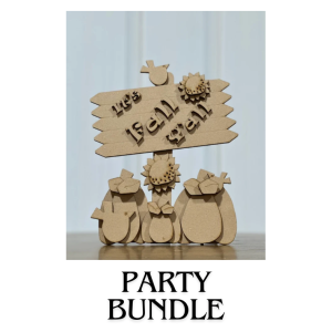 Party Bundle It's Fall Y'all Shelf Sitter Unfinished Cutout