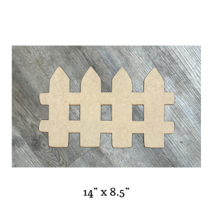 Fence Post Cutout Unfinished