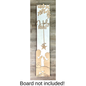 Holy Night Porch Leaner Kit Unfinished Cutout (Board not included)