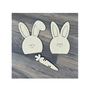 Bunny Couple Shelf Sitter with out faces