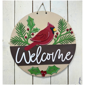 Welcome Cardinal Finished Round 16"