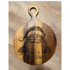 Merry Christmas Santa Charcuterie Board