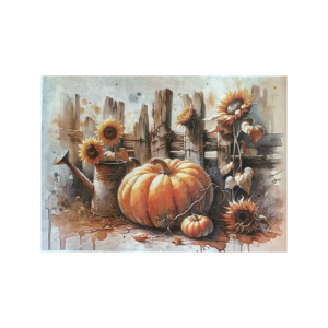 Pumpkin and Sunflower Rice Paper