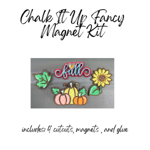 DIY Unfinished Fall Magnet Kit