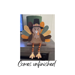 Turkey Shelf Sitter Unfinished Cutout